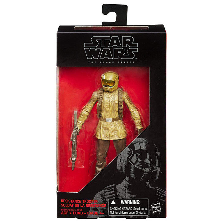 Star Wars The Force Awakens Black Series Resistance Trooper Action Figure Star Wars The Force Awakens Black Series Resistance Trooper Action Figure