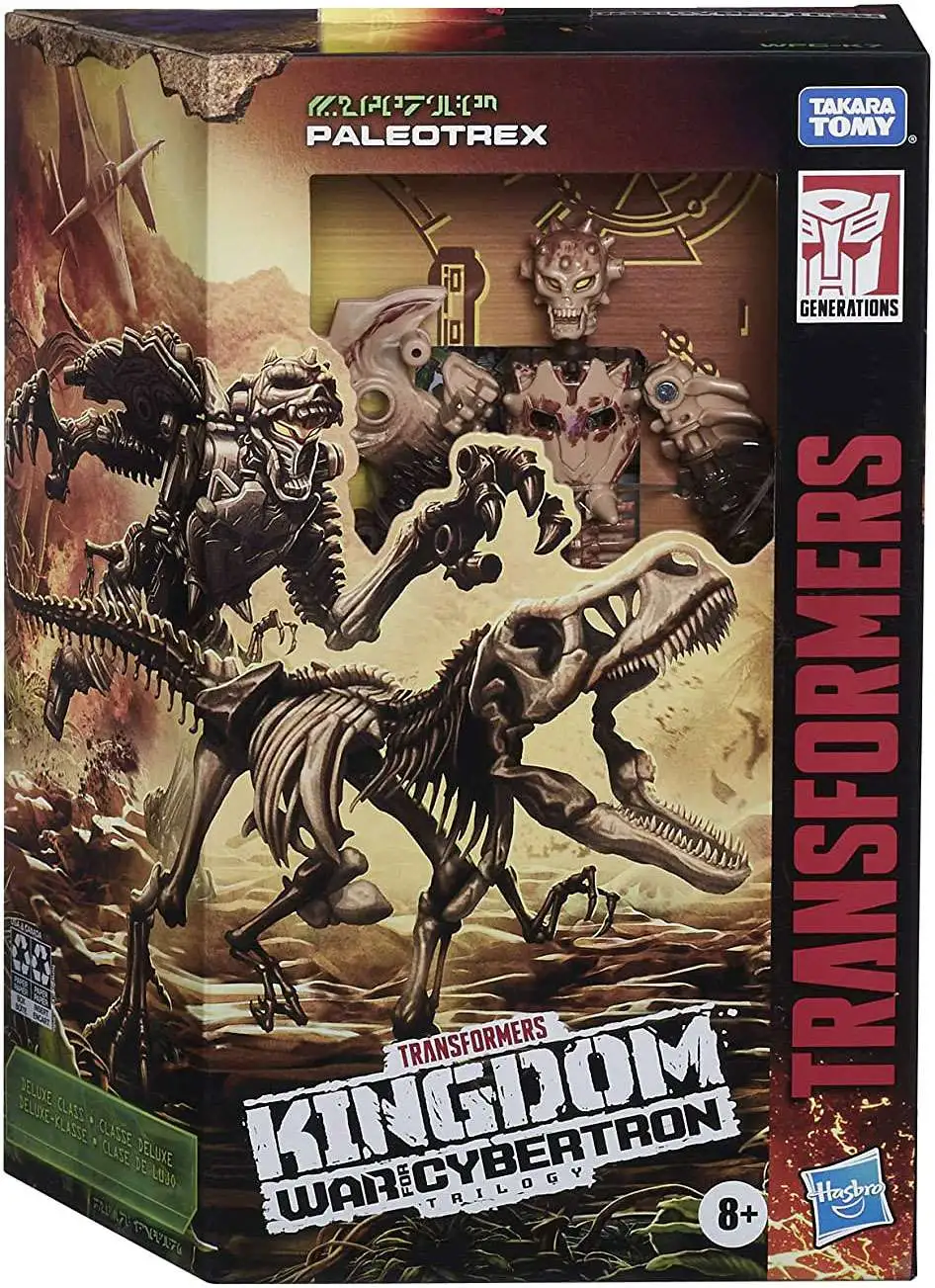 Transformers Generations Kingdom: War for Cybertron Paleotrex Deluxe Action Figure WFC-K7 Transformers Generations Kingdom: War for Cybertron Paleotrex Deluxe Action Figure WFC-K7