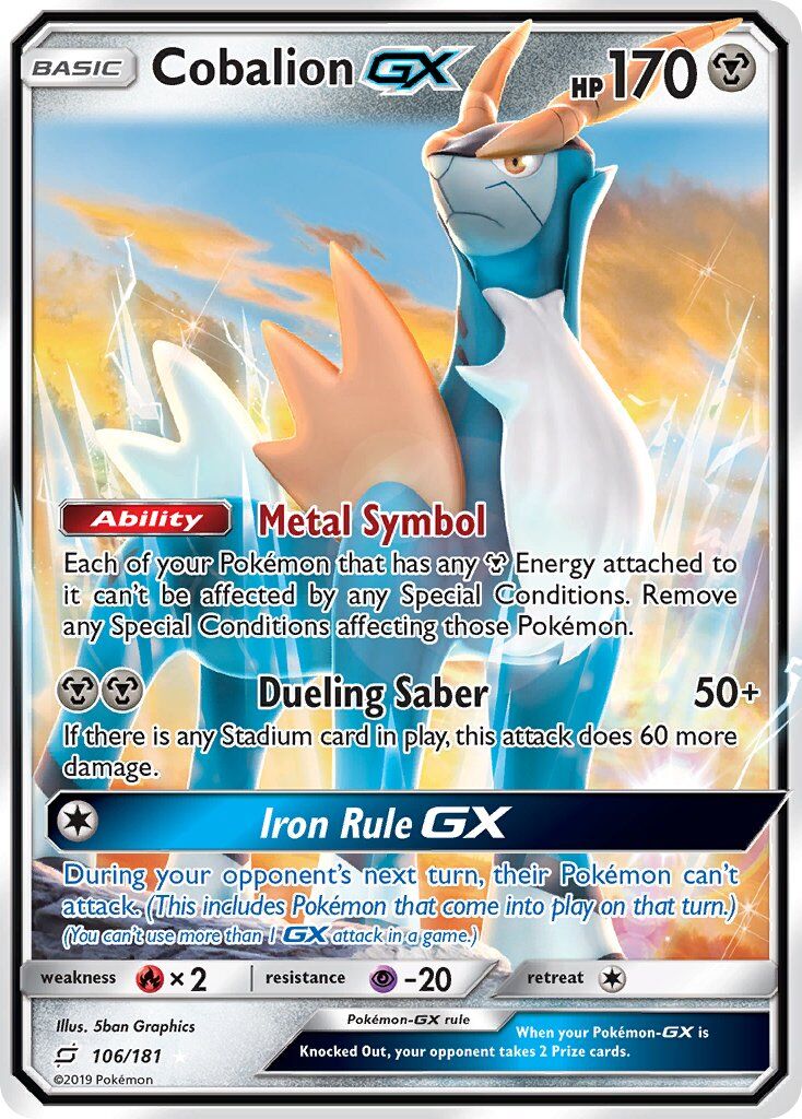 Cobalion-GX - 106/181 - EN Cobalion-GX - 106/181 - EN