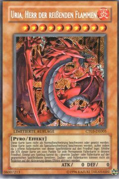 Uria, Herr der reissenden Flammen - Yu-Gi-Oh!