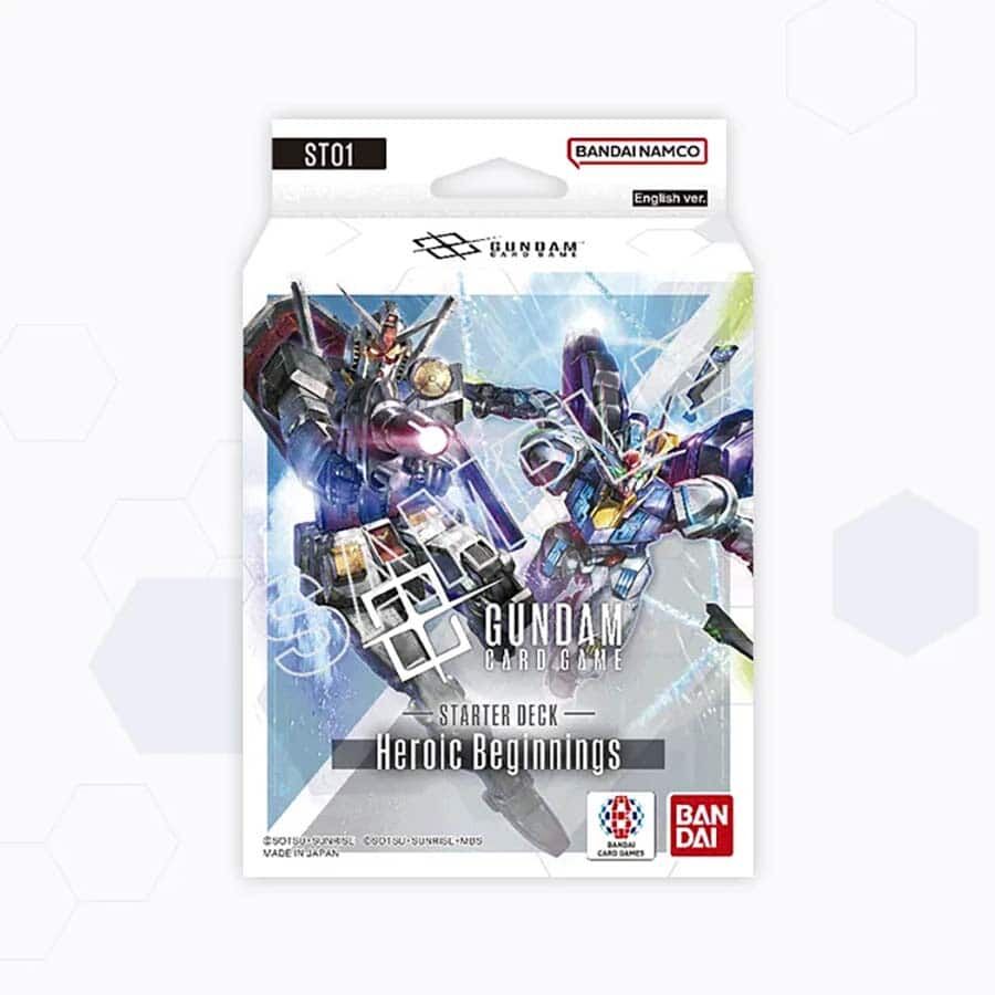 Heroic Beginnings Starter Deck ST01 - Gundam Card Game - EN