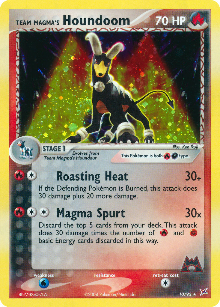 Team Magma’s Houndoom - 10/95 - EN