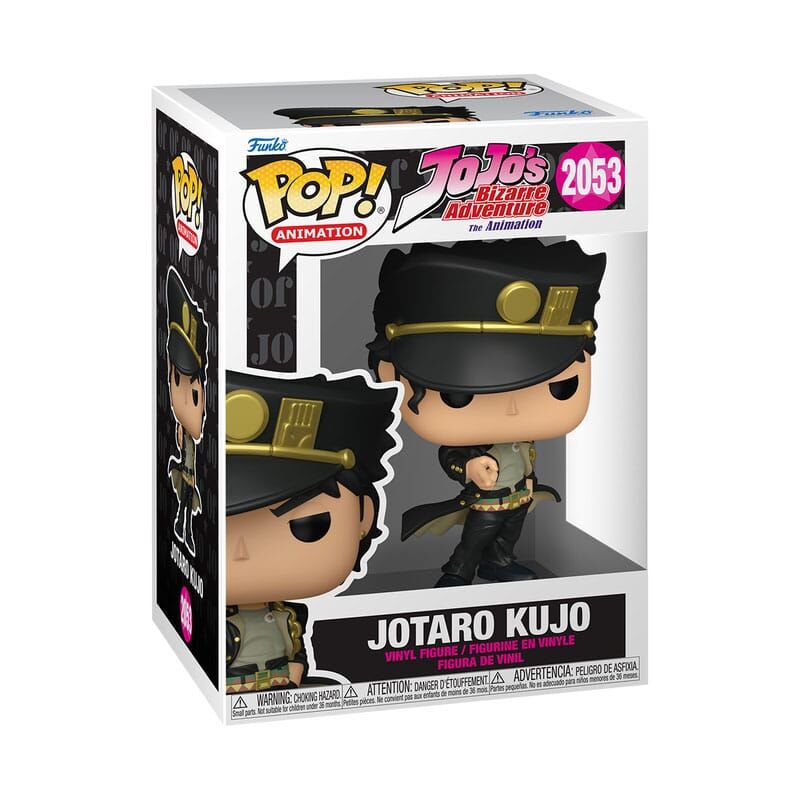 JoJo's Bizarre Adventure POP! #2053 - Animation Vinyl Figur Jotaro Kujo - 9 cm JoJo's Bizarre Adventure POP! #2053 - Animation Vinyl Figur Jotaro Kujo - 9 cm