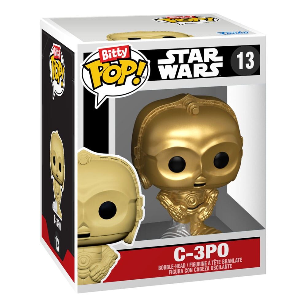 Star Wars Bitty POP! Vinyl Figuren 4er-Pack Leia 2,5 cm