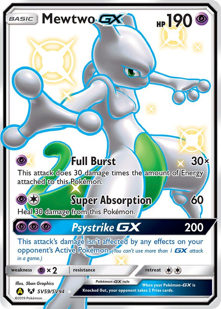 Mewtwo-GX - SV59/SV94 - EN