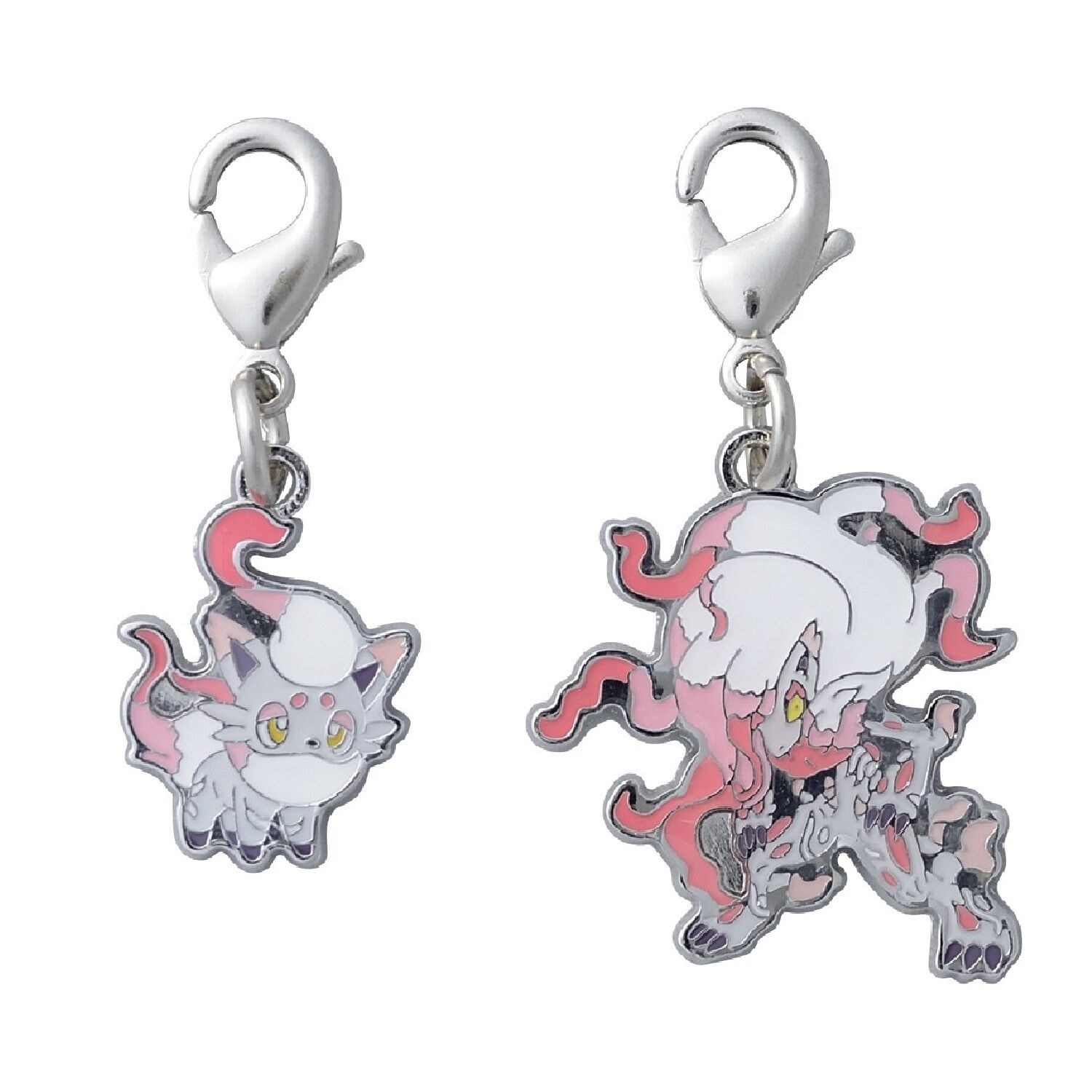 Pokemon Center - Hisuian Zorua, Hisuian Zoroark Schlüsselanhänger - 2 Stück
