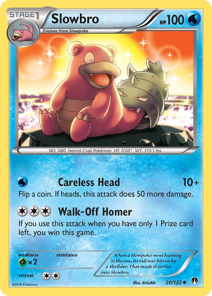 Slowbro - 20/122 - EN