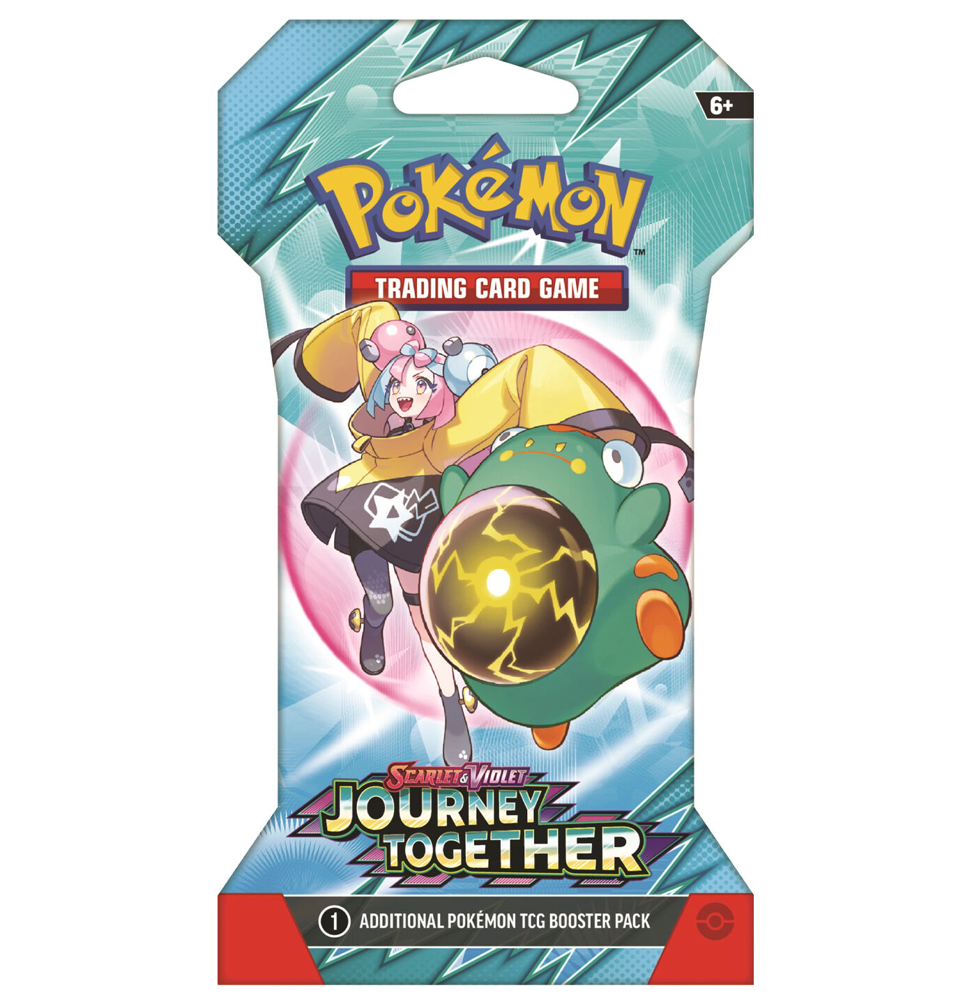 Pokémon TCG: Scarlet & Violet - Journey together (SV09) Sleeved Booster Pack (10 Cards) - EN