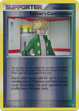 Palmer’s Contribution - 139/147 - Reverse Holo - EN Palmer’s Contribution - 139/147 - Reverse Holo - EN
