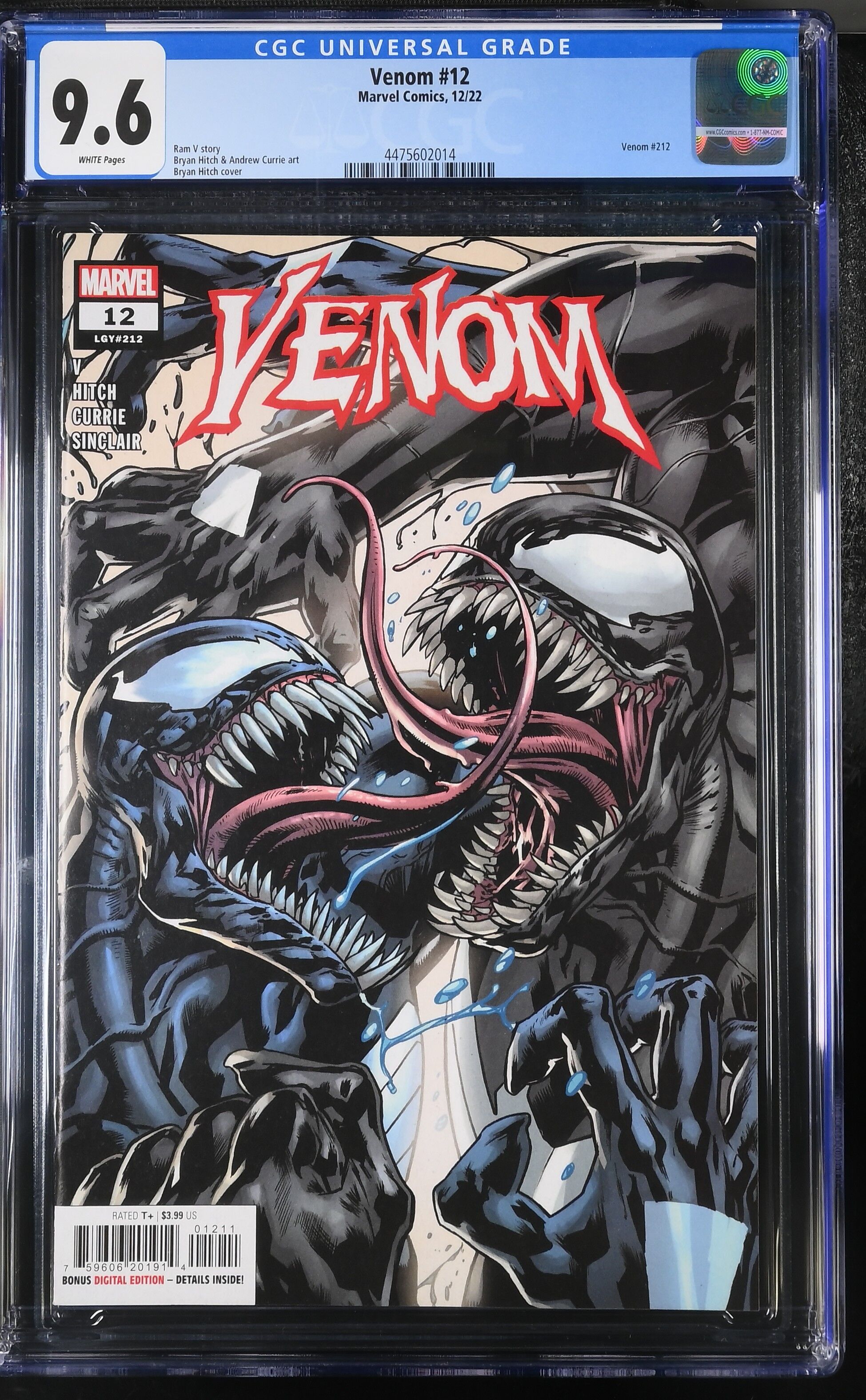 Venom #12 CGC 9.6 Venom #12 CGC 9.6
