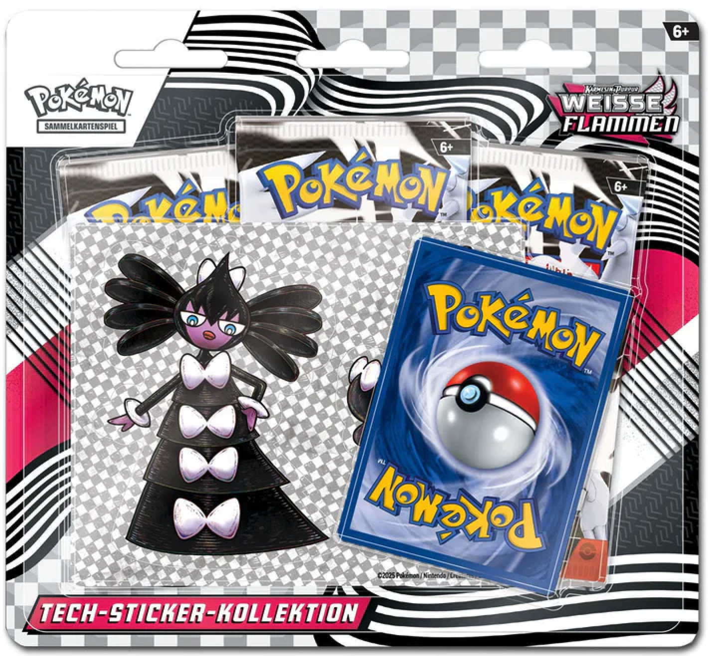 Pokémon TCG: Karmesin & Purpur KP10.5 - Weisse Flammen Tech-Sticker-Kollektion - DE Pokémon TCG: Karmesin & Purpur KP10.5 - Weisse Flammen Tech-Sticker-Kollektion - DE
