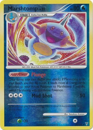 Marshtomp - 67/147 - Reverse Holo - EN Marshtomp - 67/147 - Reverse Holo - EN