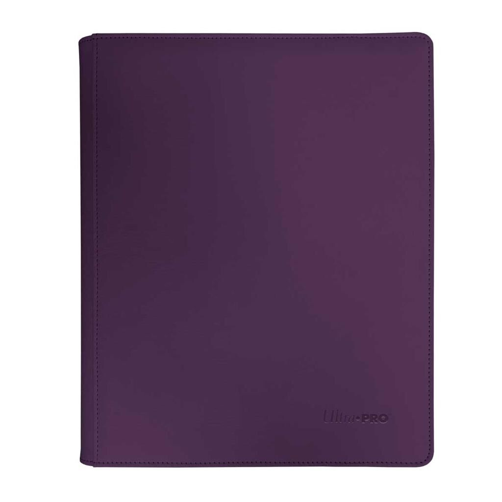 UP - Vivid - 9-Pocket Zippered Pro Binder - Midnight Plum