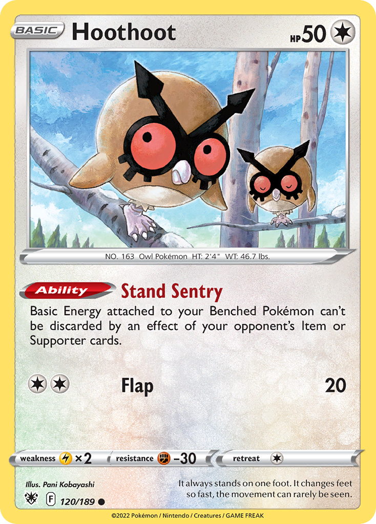 Hoothoot - 120/189 - EN Hoothoot - 120/189 - EN