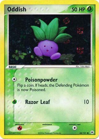 Oddish - 68/101 - Reverse Holo - EN