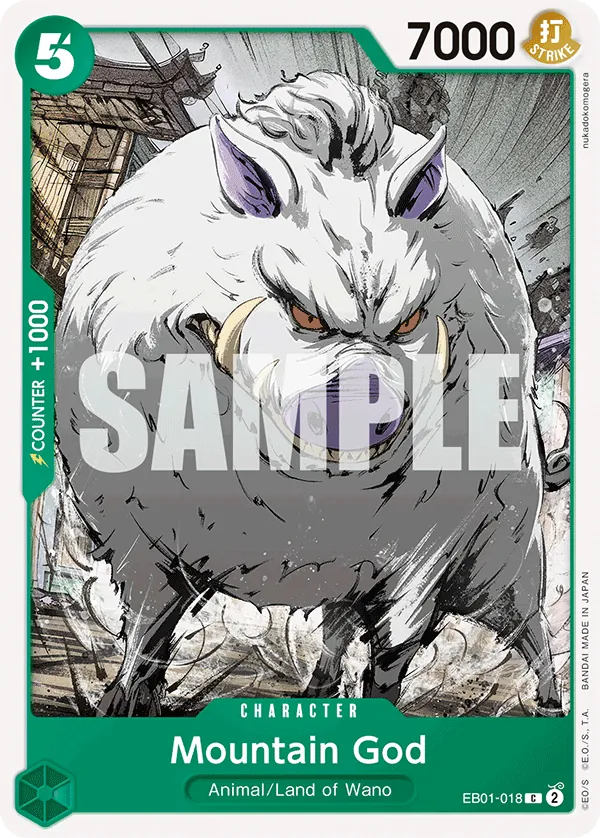 Mountain God - EB01-018 Mountain God - EB01-018
