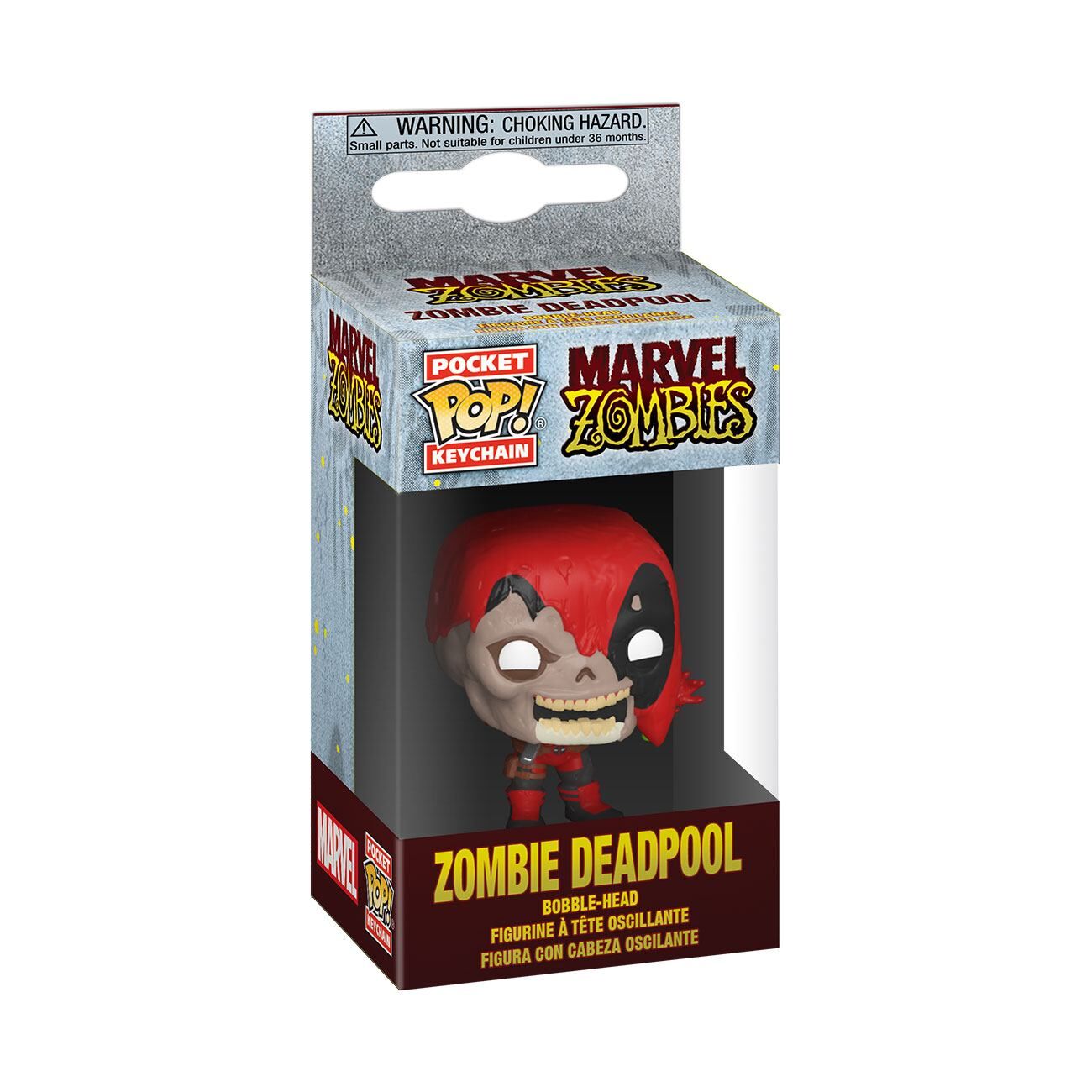 Marvel Pocket POP! Vinyl Schlüsselanhänger Zombie Deadpool 4 cm