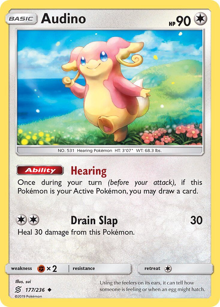 Audino - 177/236 - EN Audino - 177/236 - EN
