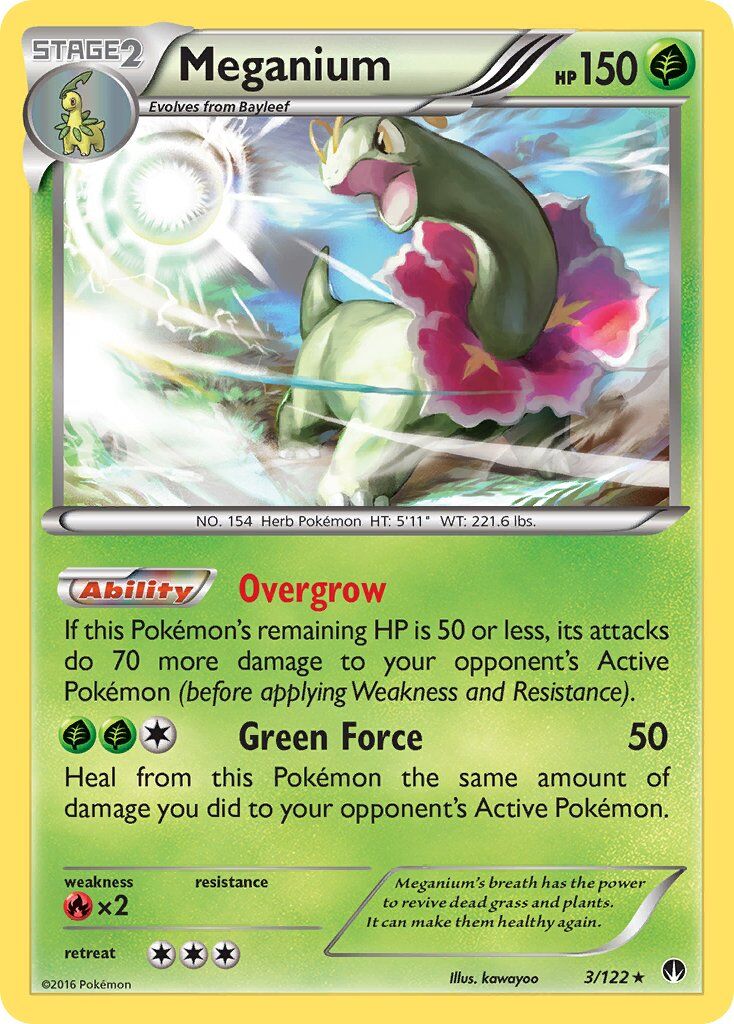 Meganium - 3/122 - EN Meganium - 3/122 - EN
