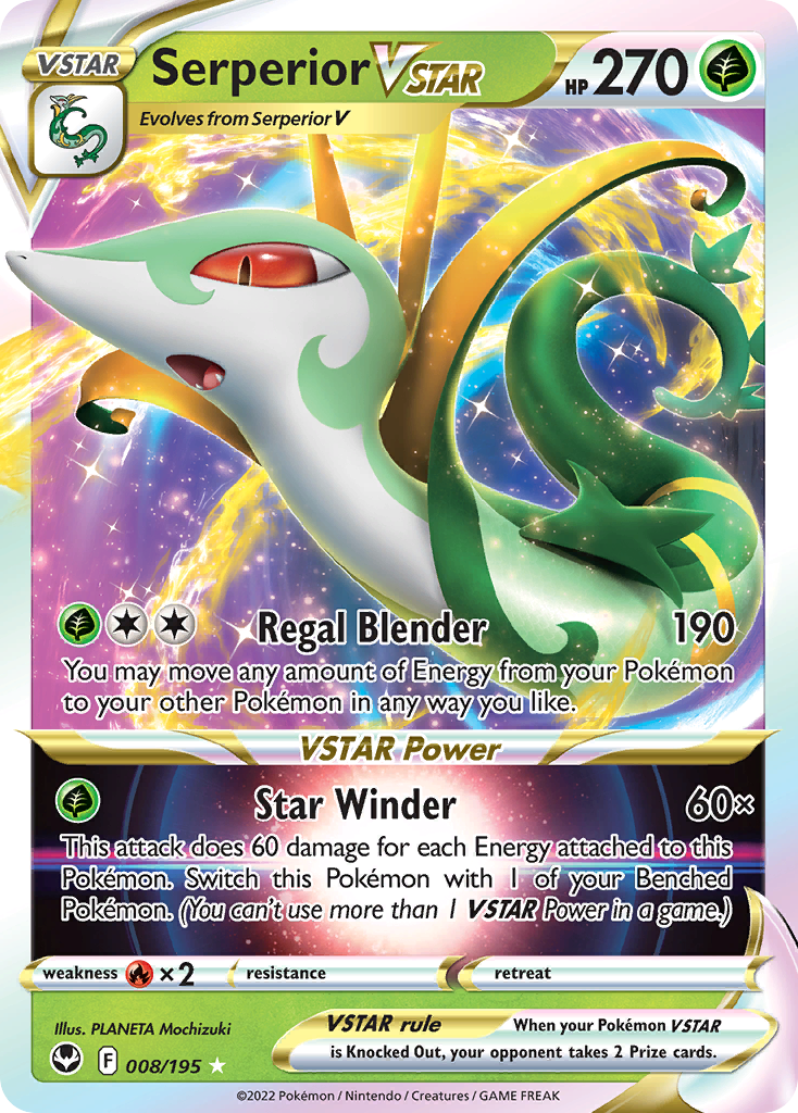 Serperior VSTAR - 008/195 - EN Serperior VSTAR - 008/195 - EN