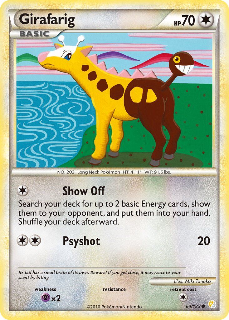 Girafarig - 64/123 - EN