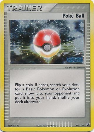 Poké Ball - 87/115 - Reverse Holo - EN
