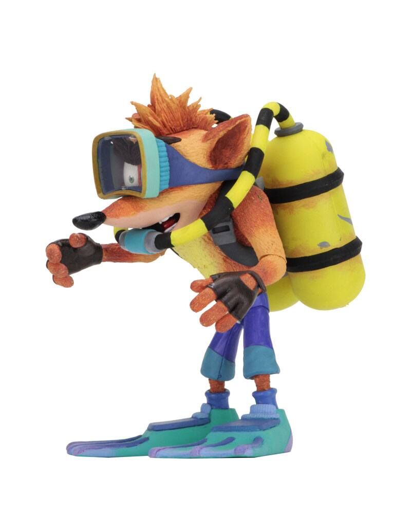 Crash Bandicoot Deluxe Actionfigur Scuba Crash 14 cm
