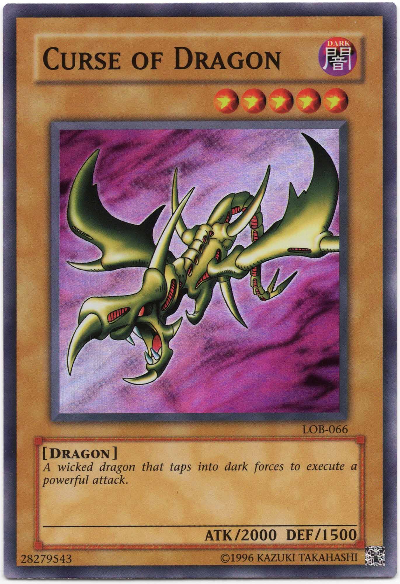 Curse of Dragon - LOB-066 - Super Rare (Near Mint)