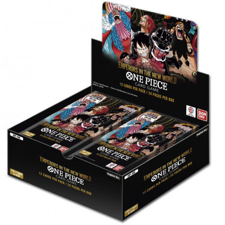 The Emperors In The New World Booster Box OP-09 (24) - One Piece Card Game - EN The Emperors In The New World Booster Box OP-09 (24) - One Piece Card Game - EN