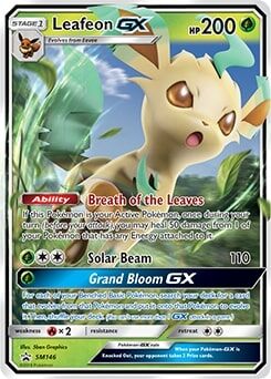 Leafeon GX SM146 - Pokémon TCG