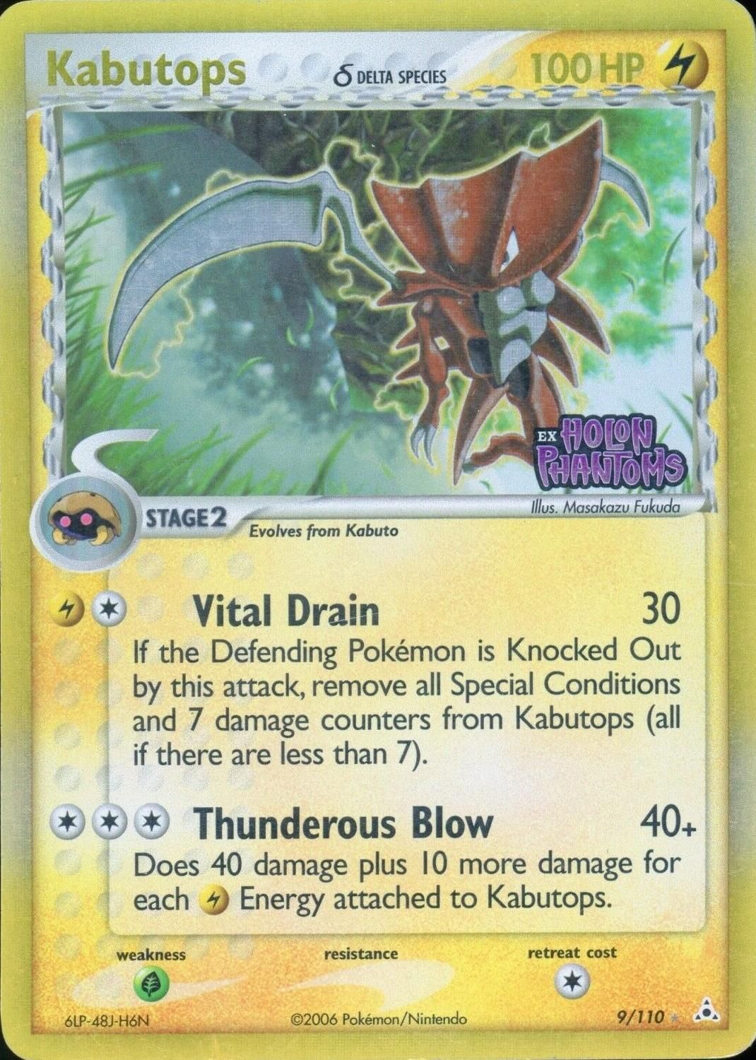 Kabutops - 9/110 - Reverse Holo - EN