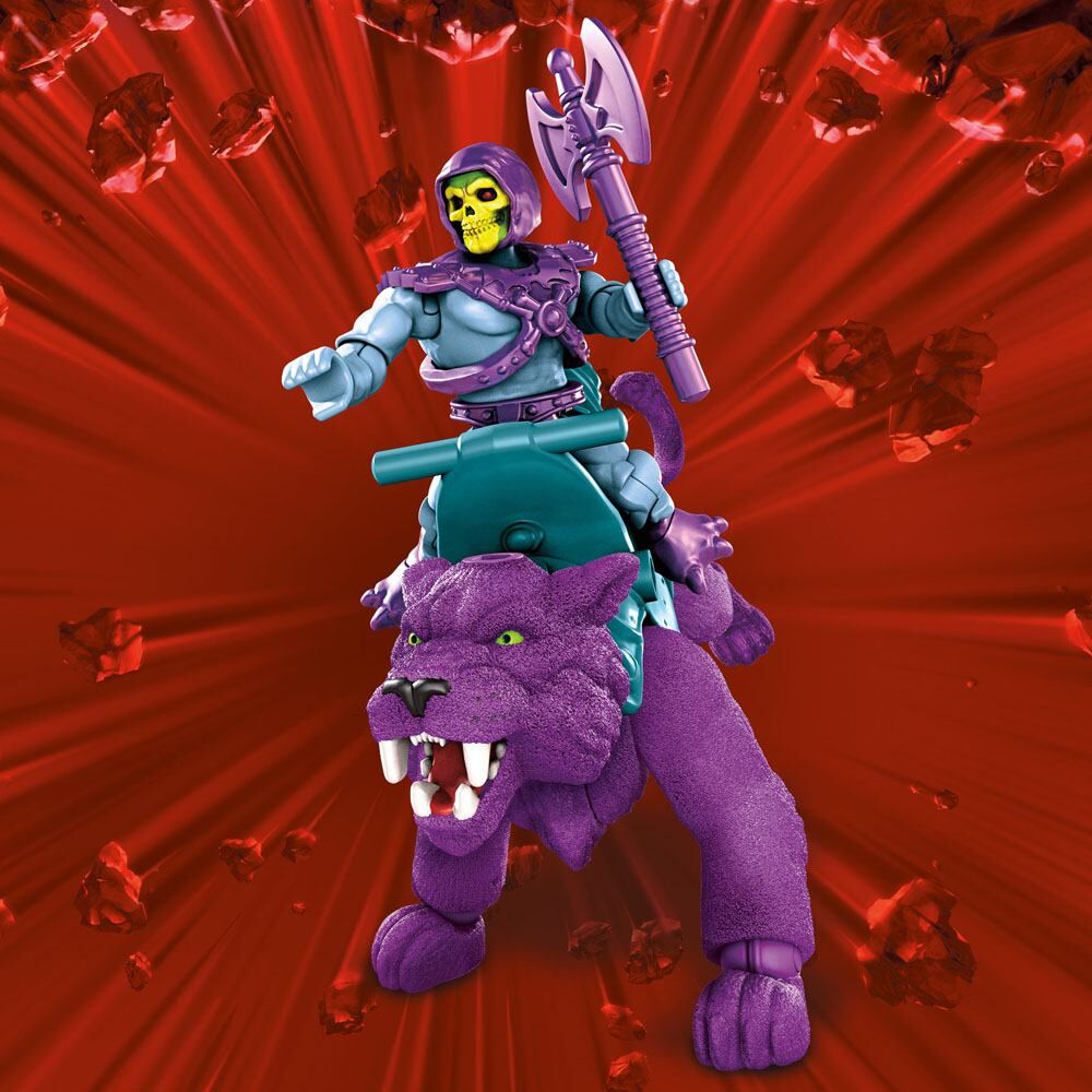 Masters of the Universe Mega Construx Probuilders Bauset Skeletor & Panthor