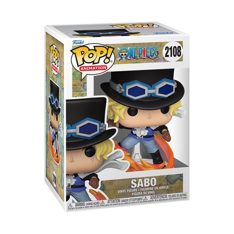 One Piece POP! #2108 Vinyl Animation Figur Sabo 9 cm