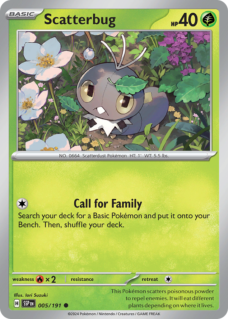 Scatterbug - 005/191 - EN