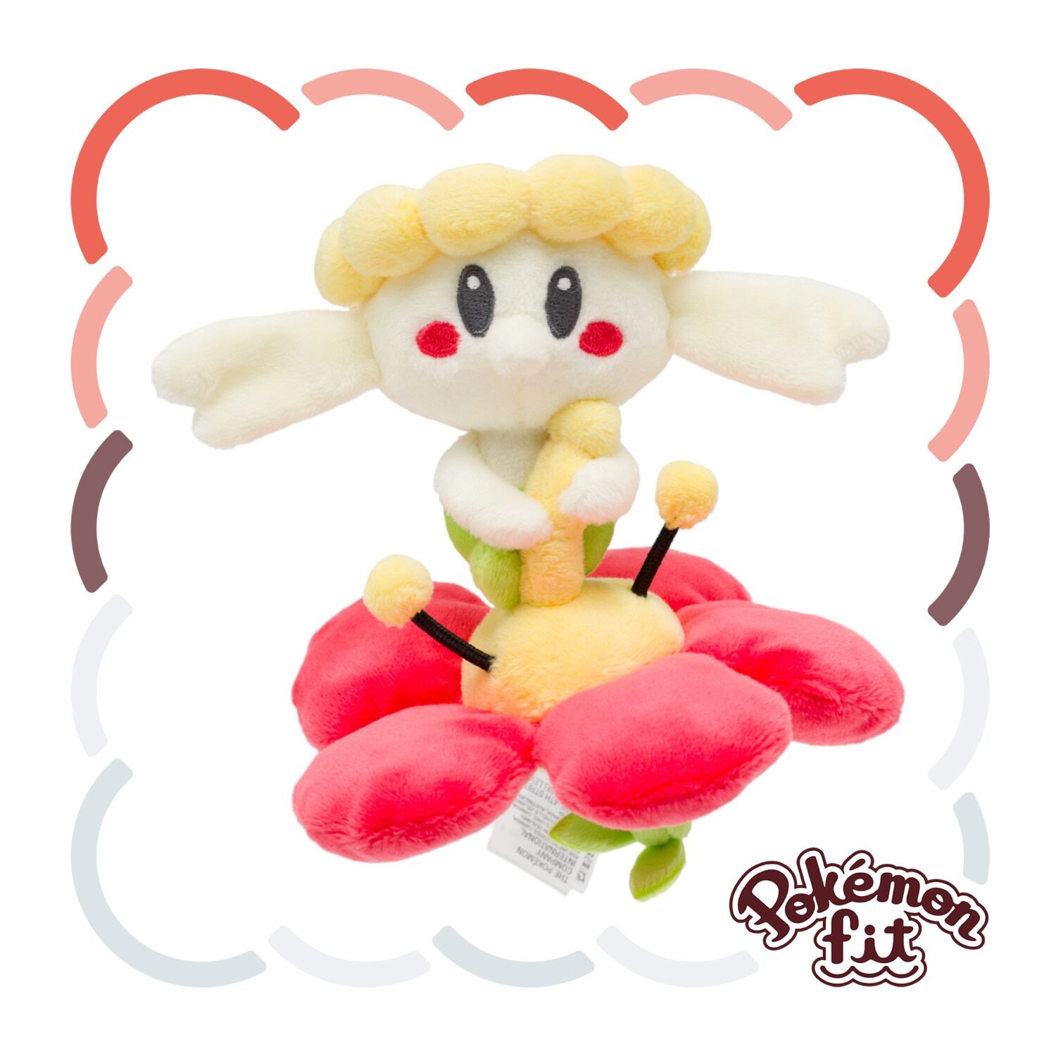 Flabébé Sitting Cuties Plush - 13.5 cm