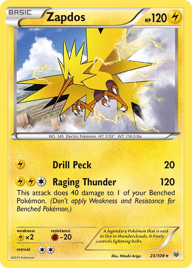 Zapdos - 23/108 - EN