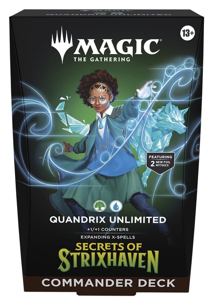 Magic the Gathering Secrets of Strixhaven - Quandrix Unlimited Commander Deck - EN
