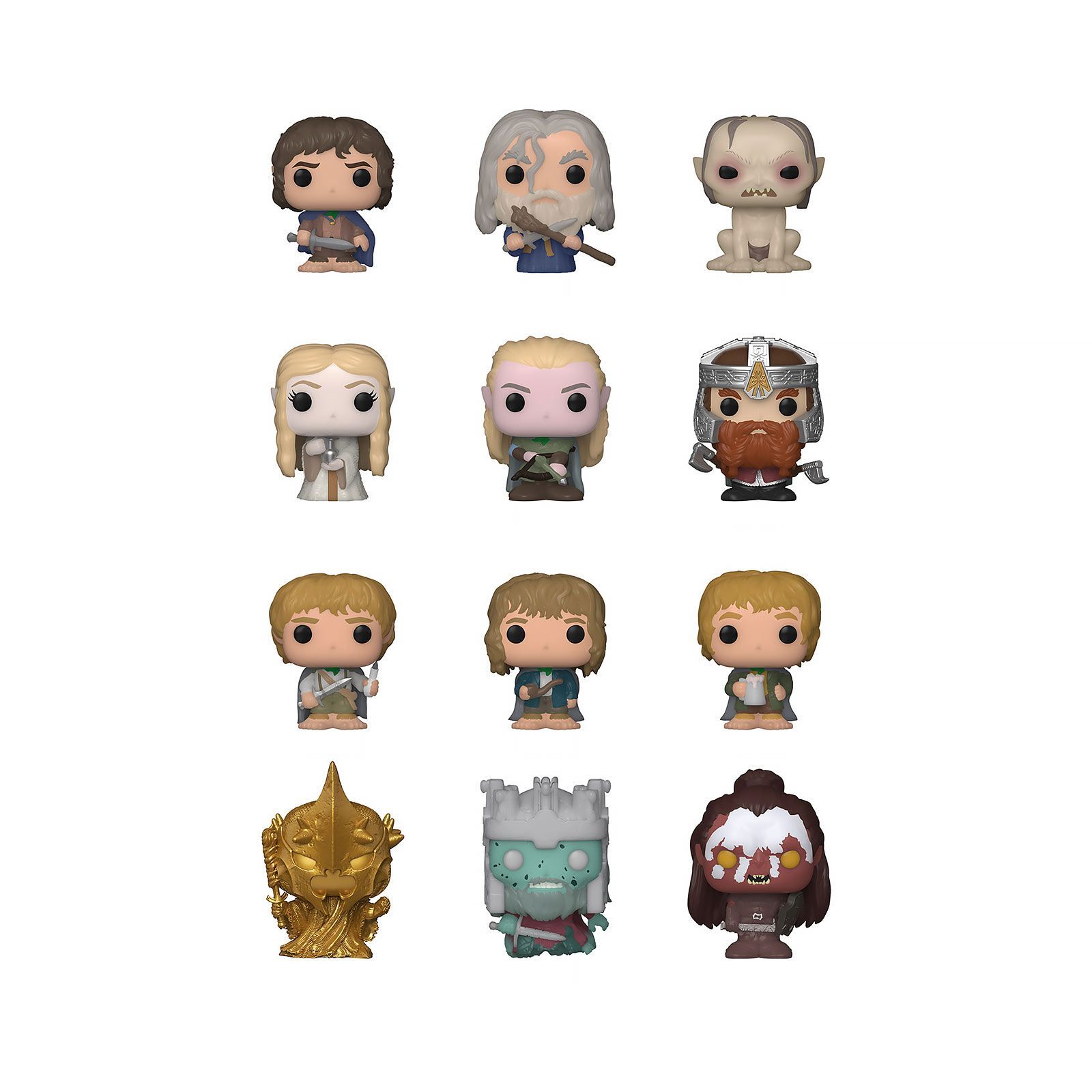 The Lord of The Rings Bitty POP! Vinyl Figur Mystery Pack - 2.5 cm (1 Random)