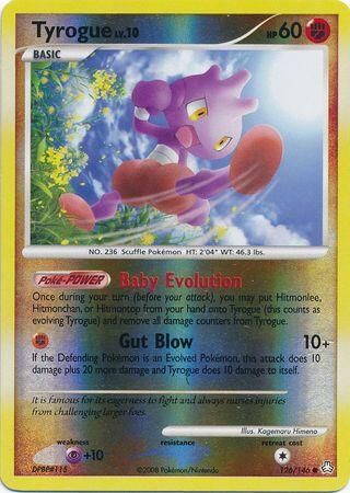Tyrogue - 126/146 - Reverse Holo - EN