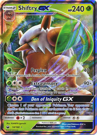 Shiftry GX 014/168 - Pokémon TCG