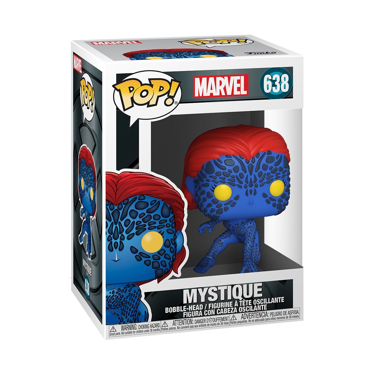 X-Men 20th Anniversary POP! Marvel Vinyl Figur Mystique 9 cm