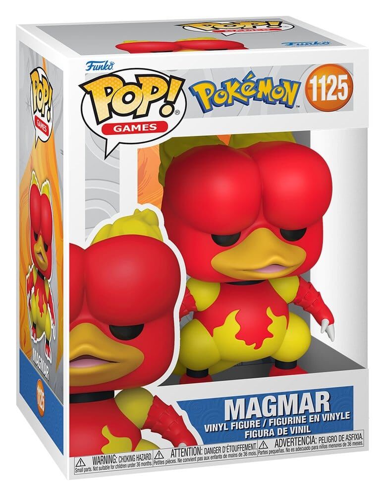Pokémon POP! #1125 Games Vinyl Figur Magmar 9 cm