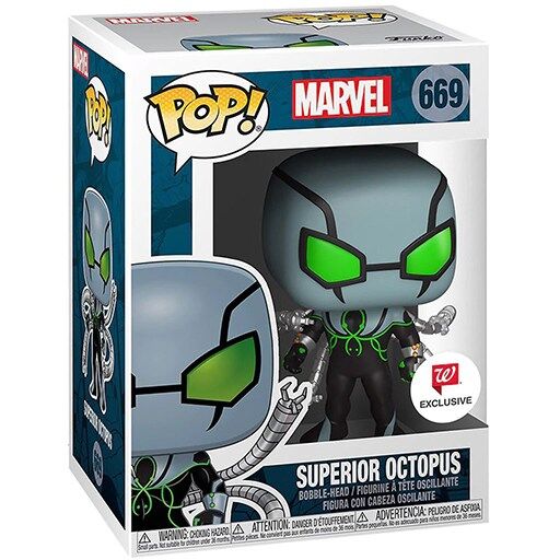 Funko Spider-Man POP! Marvel Superior Octopus Exclusive Vinyl Bobble Head #669 Funko Spider-Man POP! Marvel Superior Octopus Exclusive Vinyl Bobble Head #669