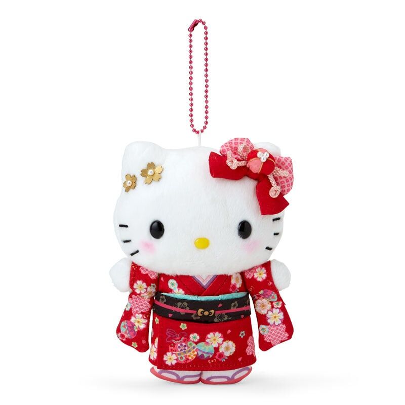 Hello Kitty Mascot Holder (Kimono) - 16 cm Hello Kitty Mascot Holder (Kimono) - 16 cm