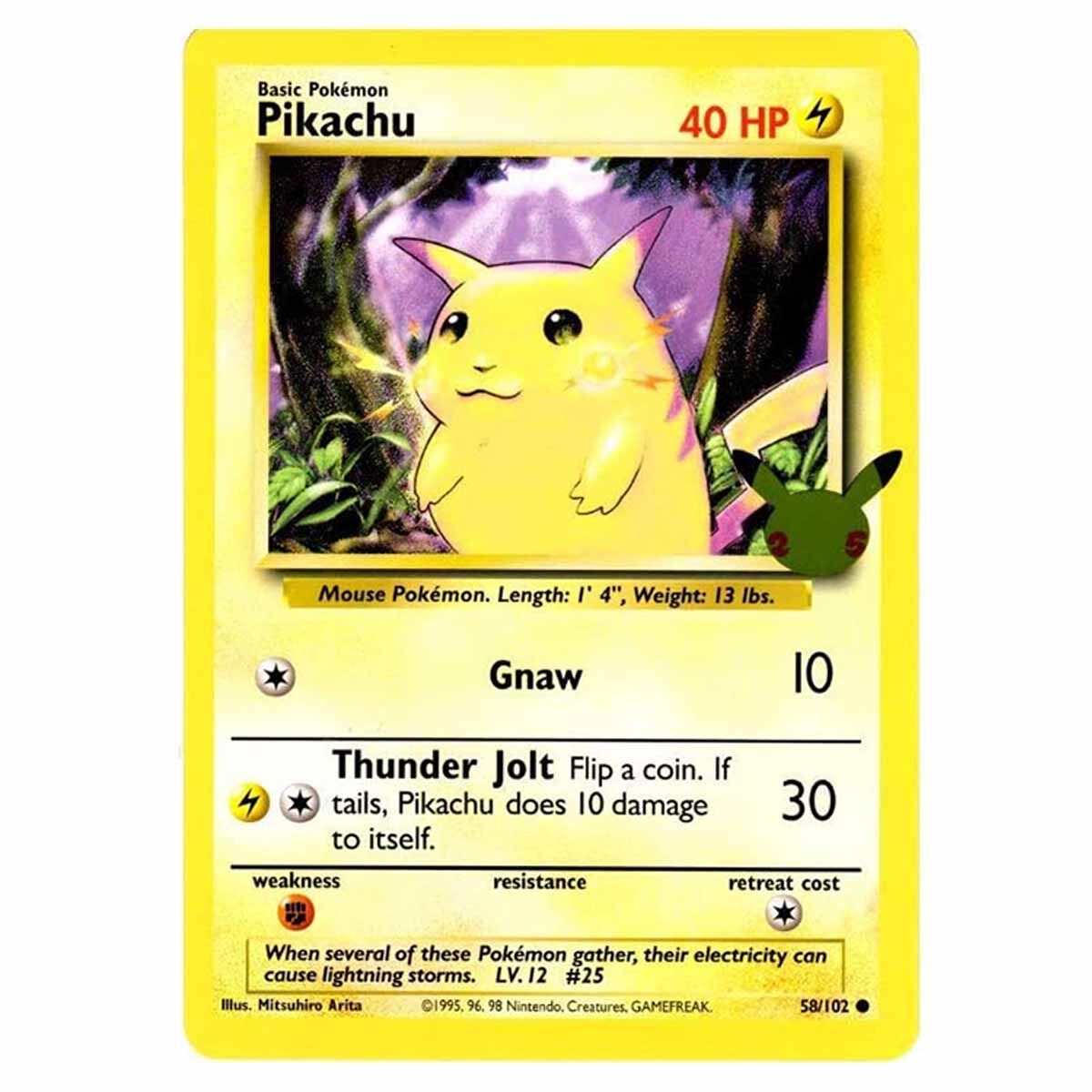 Pokémon 25th Anniversary Jumbo Ordner + Pikachu Jumbo Promo - EN