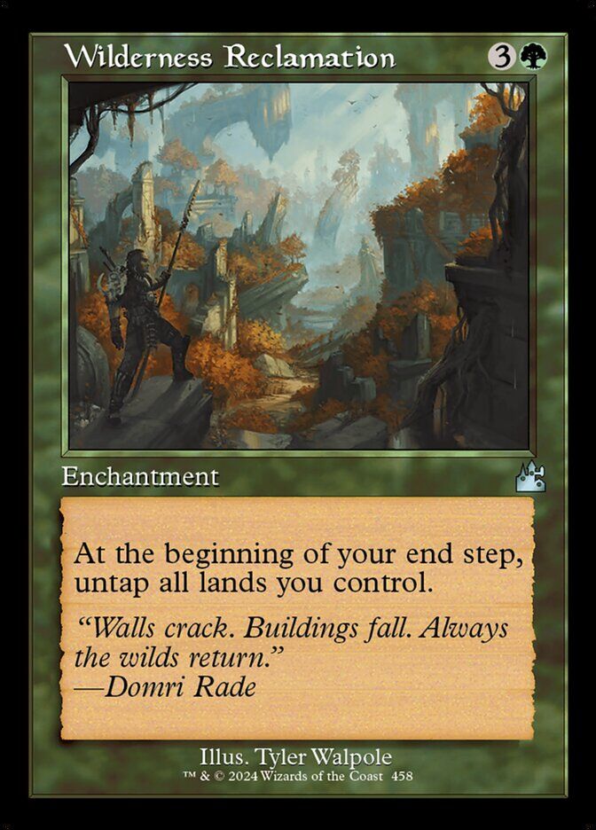 Wilderness Reclamation - RVR 458 - Foil - EN - NM