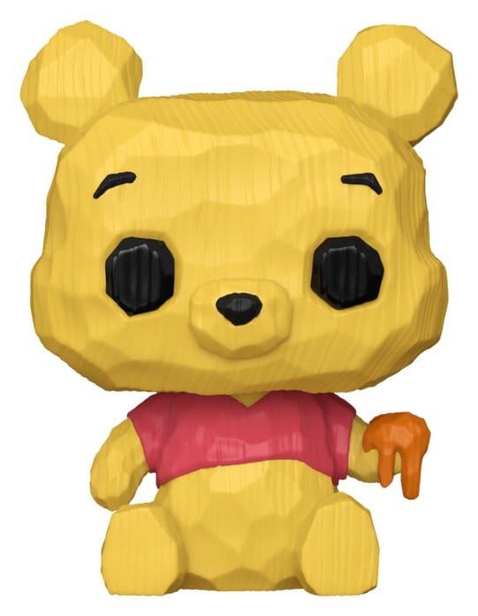 Winnie the Pooh POP! Animation Vinyl Figur Pooh (Whittled) 9 cm Winnie the Pooh POP! Animation Vinyl Figur Pooh (Whittled) 9 cm
