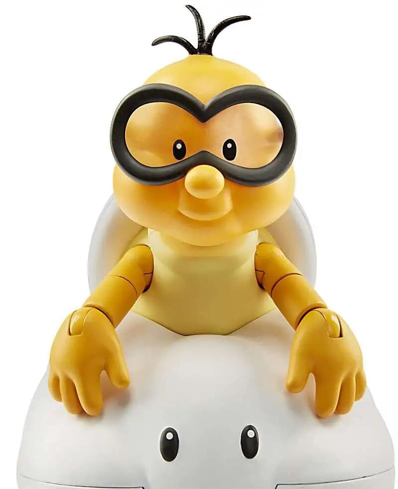 World of Nintendo Lakitu with Spike Ball Action Figure