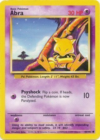 Abra - 43/102 - Unlimited - EN Abra - 43/102 - Unlimited - EN