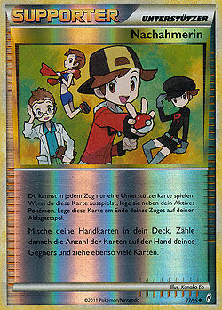 Nachahmerin - 72/95 - Reverse Holo - Pokémon TCG - Near Mint - DE